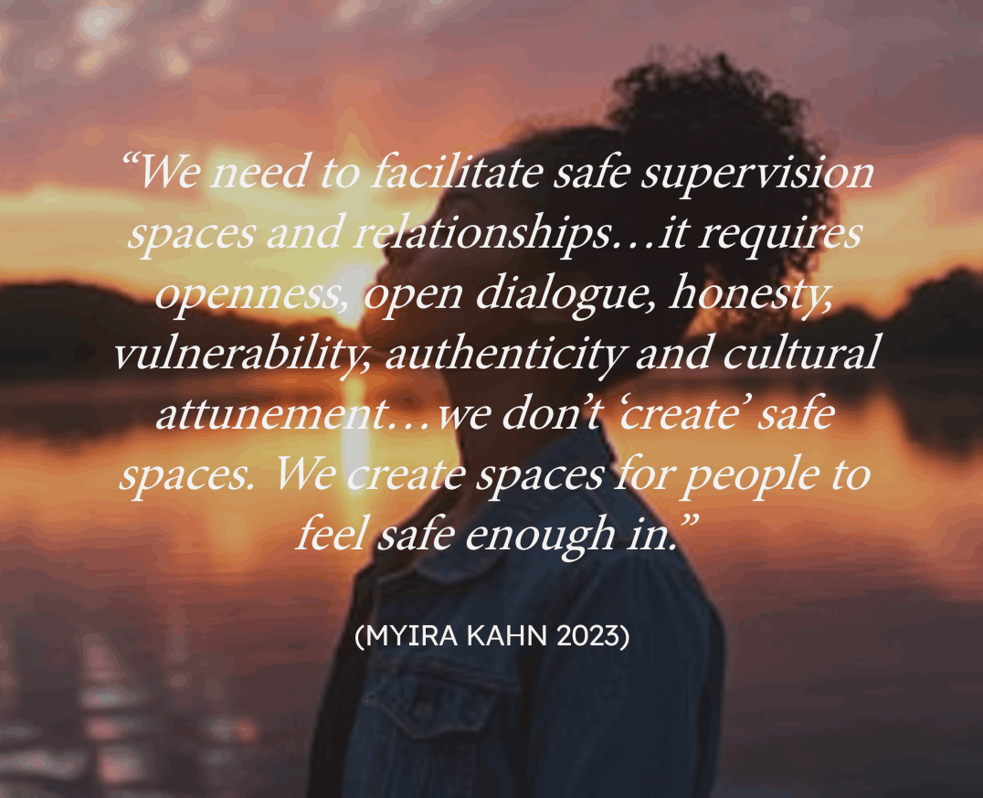 Creating spaces people feel safe in